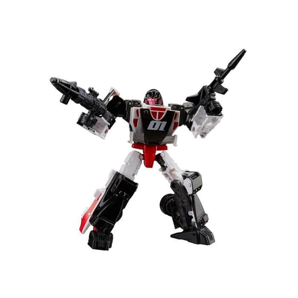 Actionfigur - TRANSFORMERS - Decepticon Crasher - Deluxe-klass - Rörlig 14 cm - 2-i-1 transformation