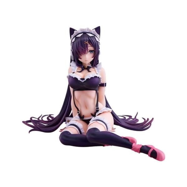 Union Creative - Original Karaktär - Statuett Katt Tjänarinna 15 cm