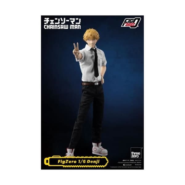 Figur 1/6 Motorsågsman FigZero - Threezero - Denji 29 cm
