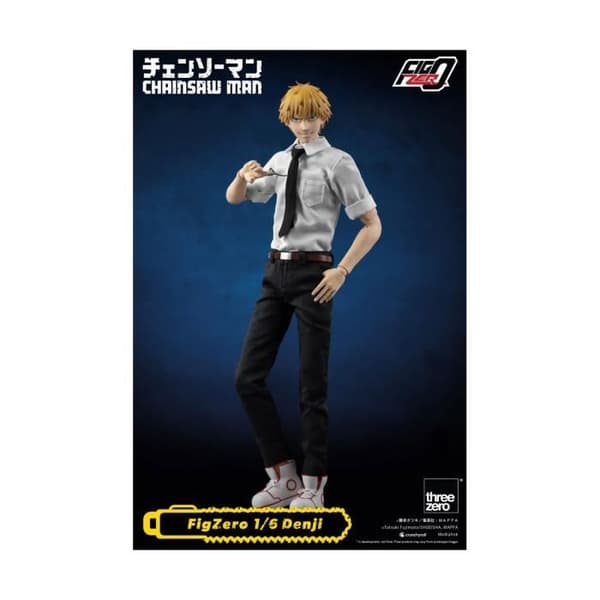 Figur 1/6 Motorsågsman FigZero - Threezero - Denji 29 cm