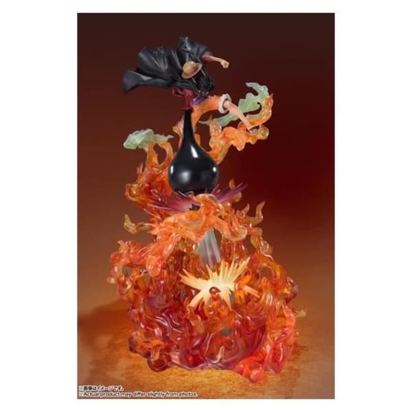 ONE PIECE LUFFY Röd Roc Figuarts Zero 45cm