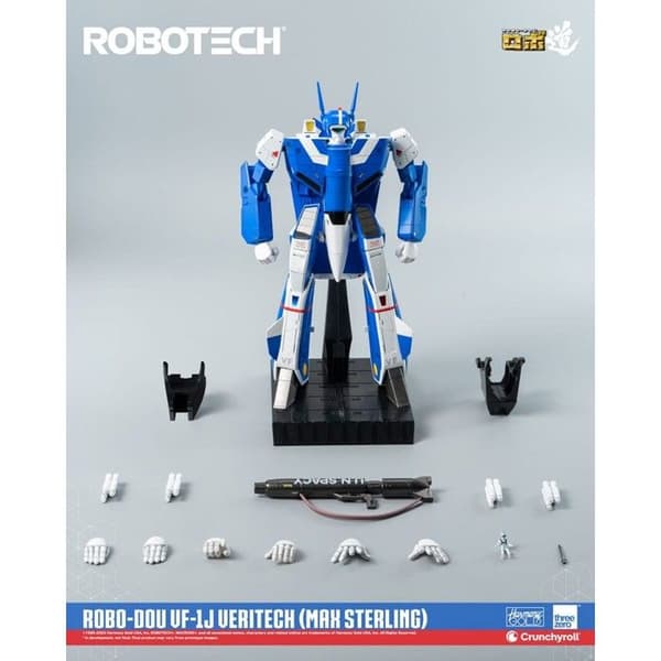 Threezero - Robotech - Figur ROBO-DOU VF-1J Veritech (Max Sterling) 20 cm