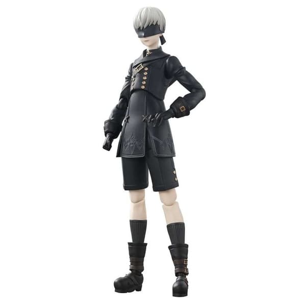 Figur - BANDAI - 9S - Ledad - 4 uttryck - 5 utbytbara händer