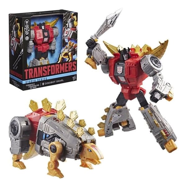 Robotminiature - HASBRO - Dinobot Snarl - Studio Series Leader Class - 20 cm - Blå