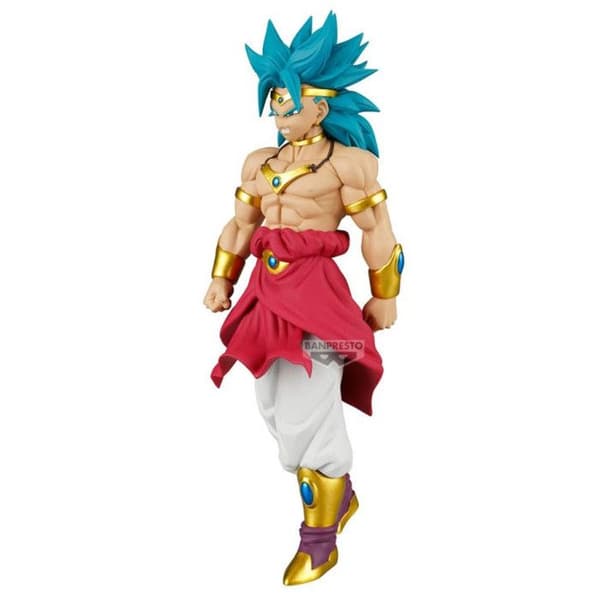 Figur Dragon Ball Z - Solid Edge Works - Broly (Blått Hår) 22cm