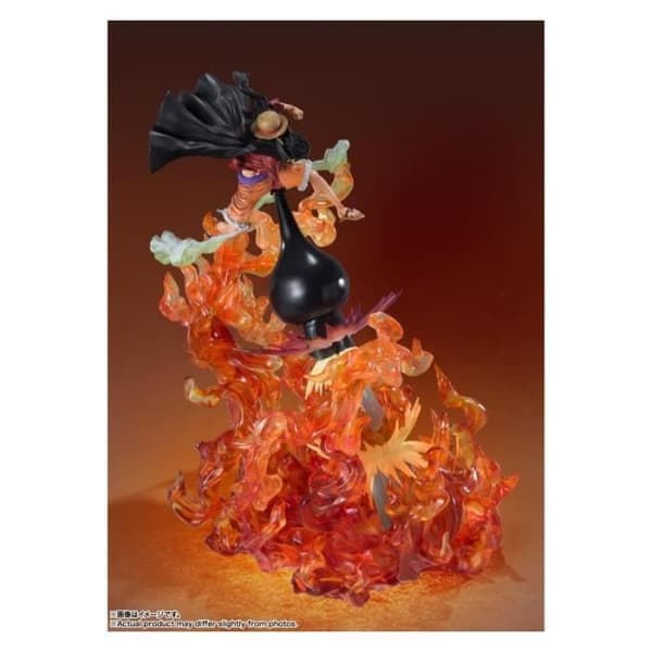ONE PIECE LUFFY Röd Roc Figuarts Zero 45cm