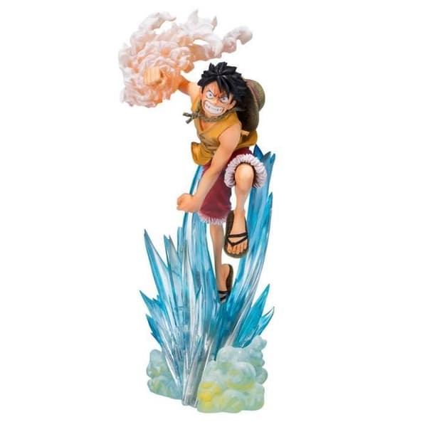 EN STATYTT PVC FIGUARTSZERO MONKEY D. LUFFY BROTHER'S BOND 19