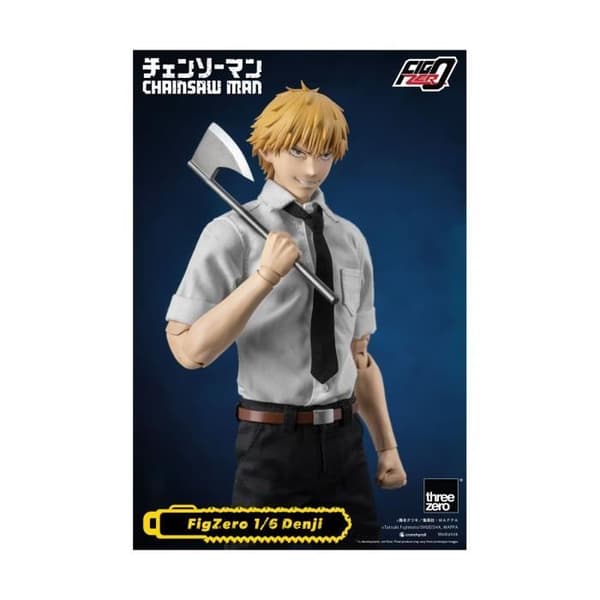 Figur 1/6 Motorsågsman FigZero - Threezero - Denji 29 cm