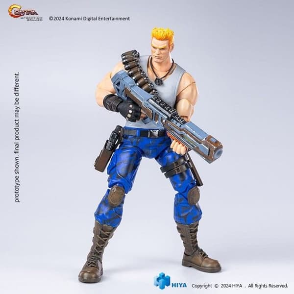 Hiya Toys - Contra: Operation Galuga - Figur Exquisite Basic Bill Rizer 16 cm