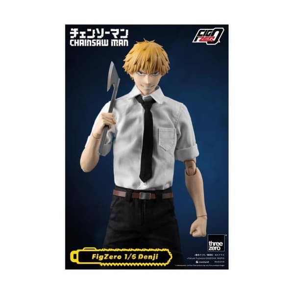 Figur 1/6 Motorsågsman FigZero - Threezero - Denji 29 cm