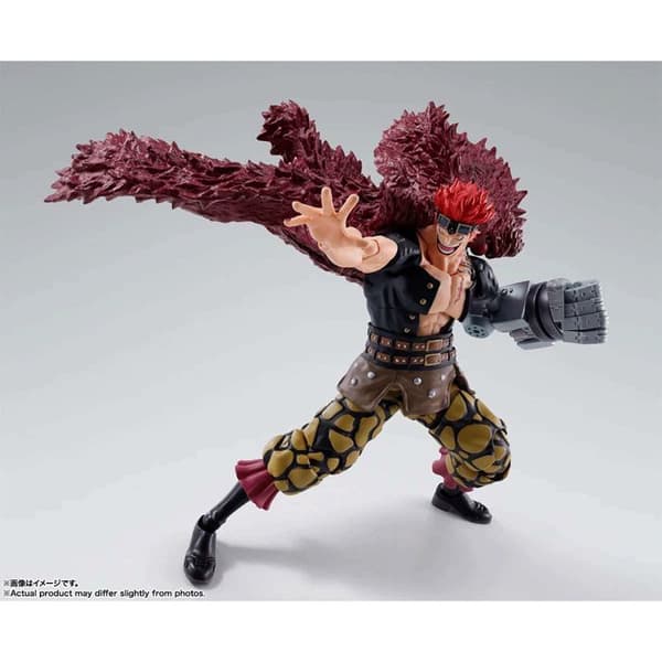 One Piece - Eustass Kid Raid Onigashima Figur S.H Figuarts