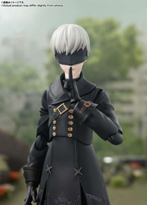 Figur - BANDAI - 9S - Ledad - 4 uttryck - 5 utbytbara händer