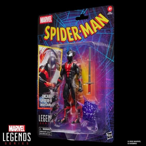 Hasbro - Spider-Man Marvel Legends Retro - Figur Uncanny Spider-Man (Nightcrawler) 15 cm