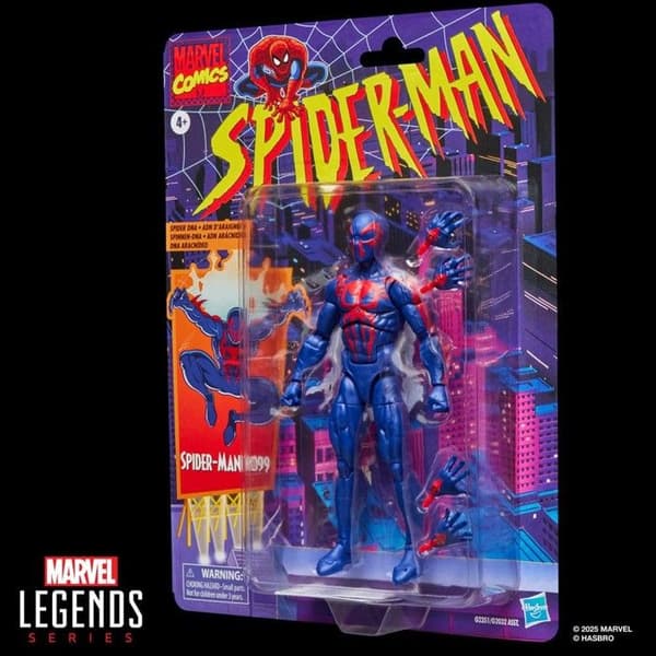 Hasbro - Spider-Man Marvel Legends Retro - Figur Spider-Man 2099 15 cm