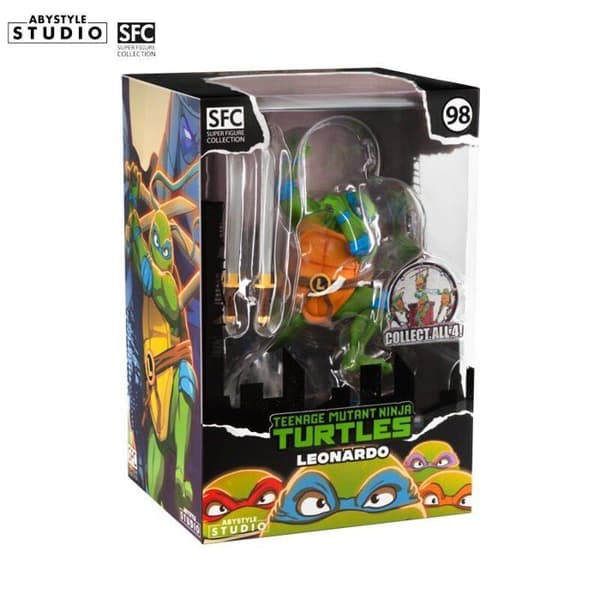 Figuriner - Abysse SFC Ninja Turtles (Leonardo) samlingsfigur -