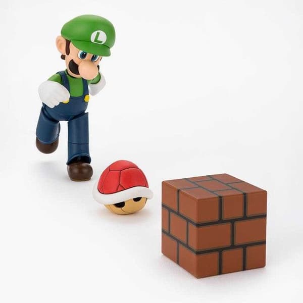 Figur Super Mario - Luigi S.H.Figuarts (Re-run)