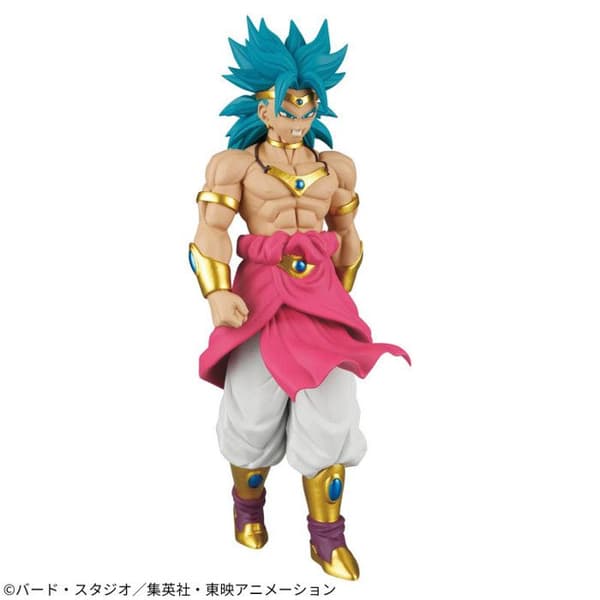 Figur Dragon Ball Z - Solid Edge Works - Broly (Blått Hår) 22cm