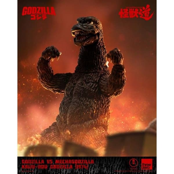 Threezero - Godzilla vs Mechagodzilla (1974) - Figur Kaiju-Dou (1974) 23 cm