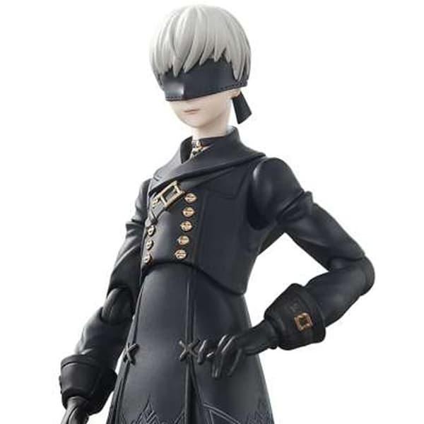 Figur - BANDAI - 9S - Ledad - 4 uttryck - 5 utbytbara händer