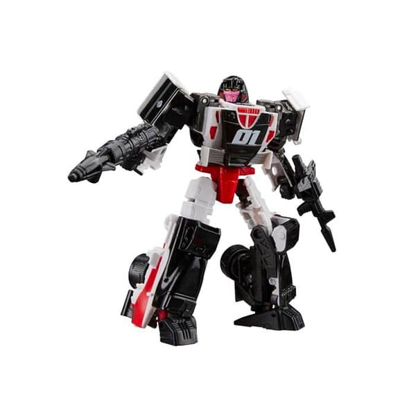 Actionfigur - TRANSFORMERS - Decepticon Crasher - Deluxe-klass - Rörlig 14 cm - 2-i-1 transformation
