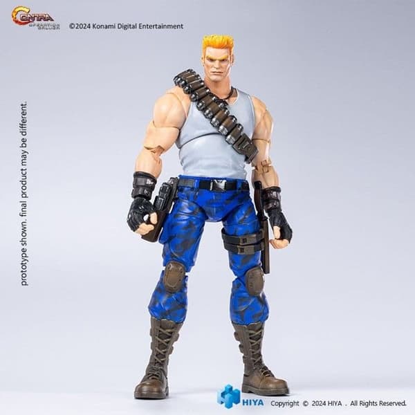 Hiya Toys - Contra: Operation Galuga - Figur Exquisite Basic Bill Rizer 16 cm
