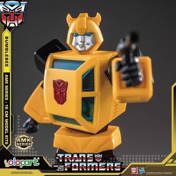 Yolopark - Transformers Generation One - Figurplastmodell AMK-serien Bumblebee 16 cm