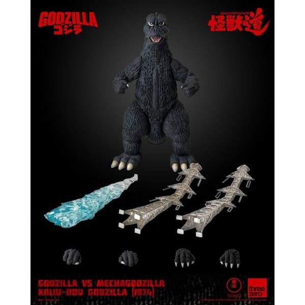 Threezero - Godzilla vs Mechagodzilla (1974) - Figur Kaiju-Dou (1974) 23 cm