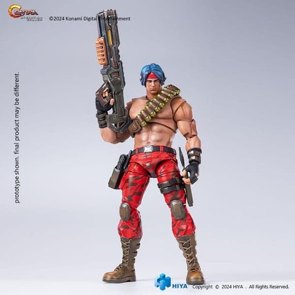 Hiya Toys - Contra: Operation Galuga - Exquisite Basic Figur av Lance Bean 16 cm