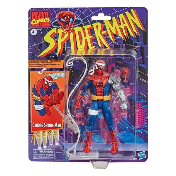 Hasbro - Spider-Man Marvel Retro Collection - Figur Cyborg Spider-Man 15 cm