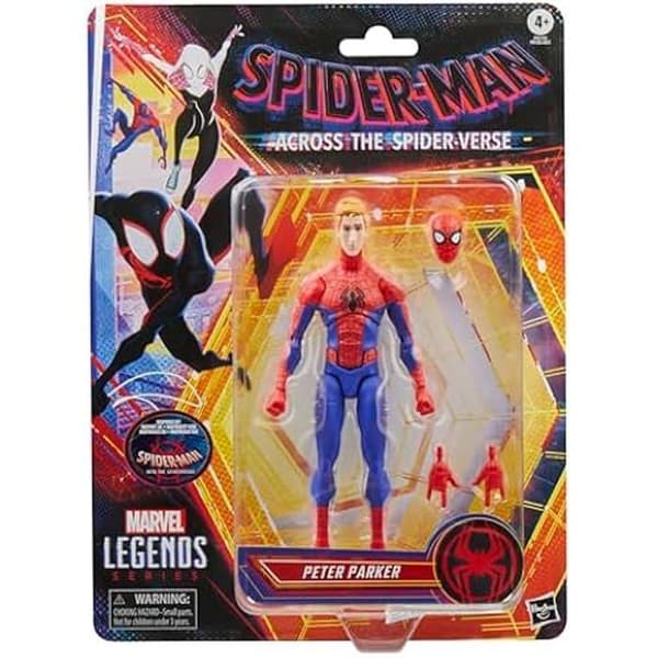 Samlarfigur - MARVEL - Peter Parker - 15 cm - Rörlig - Spider-Man: Into The Spider-Verse