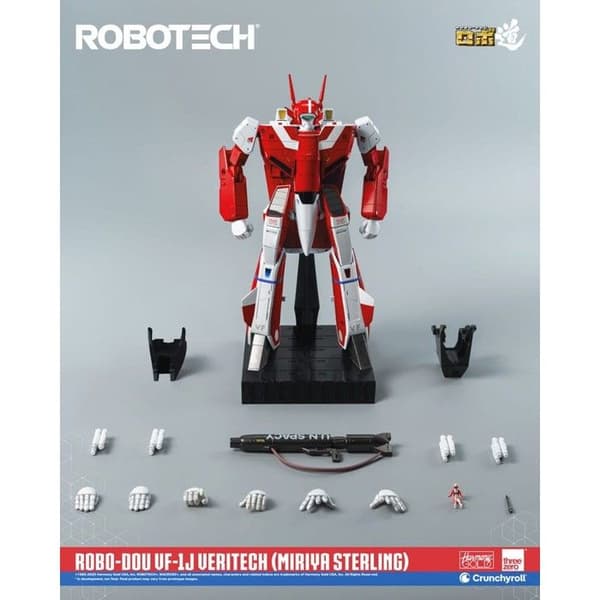Threezero - Robotech - Figur ROBO-DOU VF-1J Veritech (Miriya Sterling) 20 cm