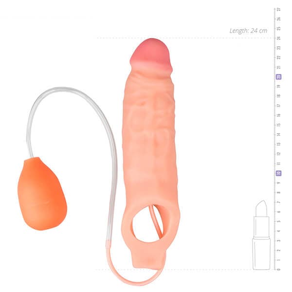 SIZE MATTERS – REALISTISK SPRØJTE SLEEVE