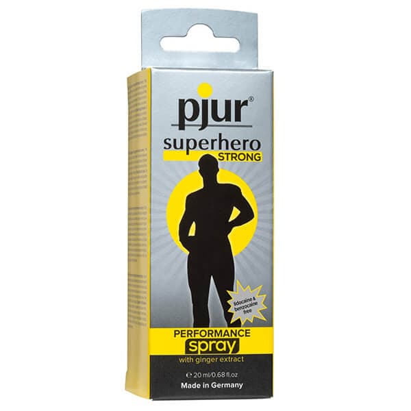 PJUR – SUPERHERO STRONG PERFORMANCE DELAY SPRAY 20ML