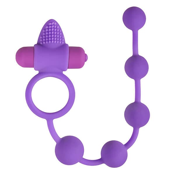 EASYTOYS – RING MED VIBRATION & ANALKULAR