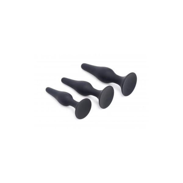 MASTER SERIES – SILIKON ANALPLUGG SET 3 PCS