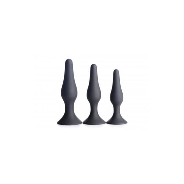 MASTER SERIES – SILIKON ANALPLUGG SET 3 PCS