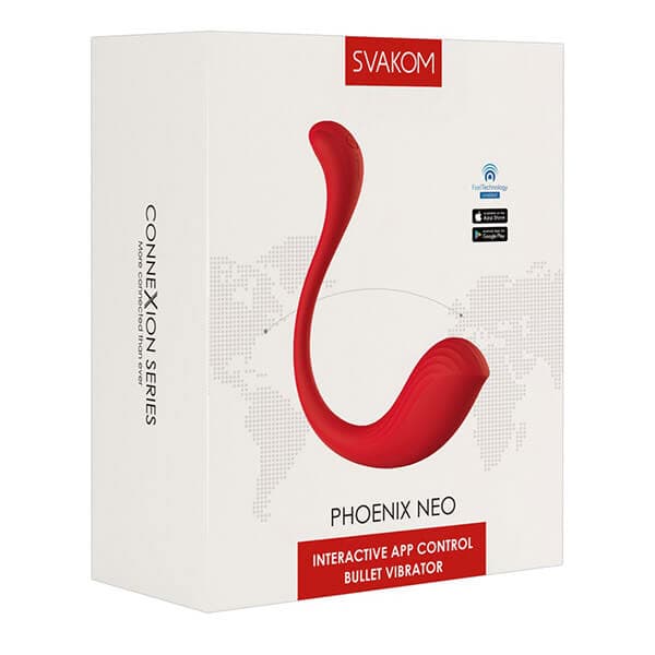 SVAKOM – PHOENIX NEO VIBRATORÆG (APPSTYRET)