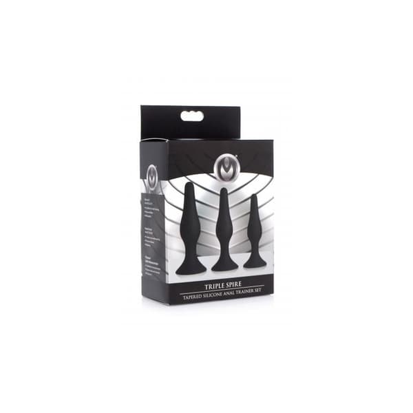 MASTER SERIES – SILIKON ANALPLUGG SET 3 PCS