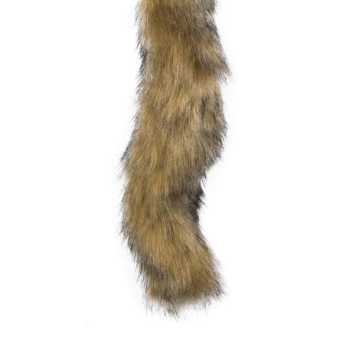 EASYTOYS FOX TAIL PLUG SILVER – EXKLUSIV SILVERPLUGG MED SOFT LIGHT BROWN FOX GARDEN