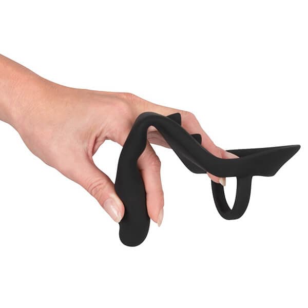 BLACK VELVETS – RING MED PROSTATA PLUG