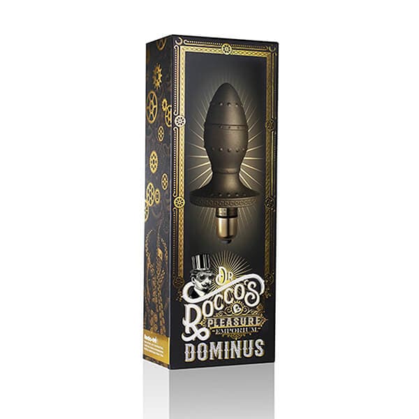 ROCKS-OFF – DR ROCCO’S PLEASURE VIBRERENDE BUTT PLUG