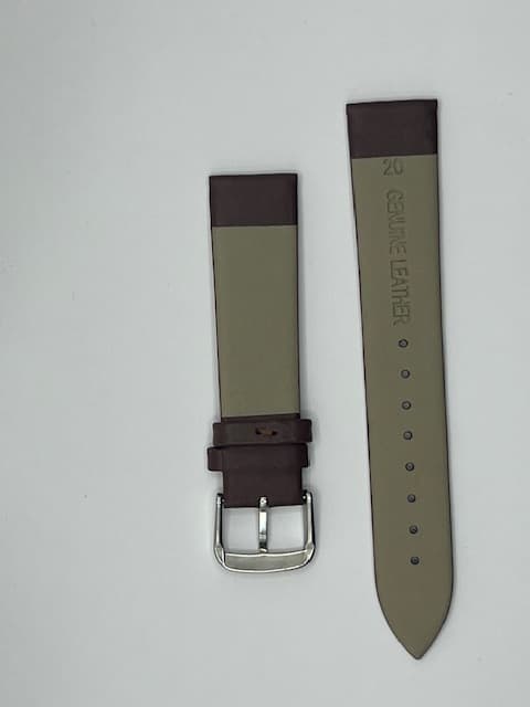 Klokkereim brun 20mm (s)