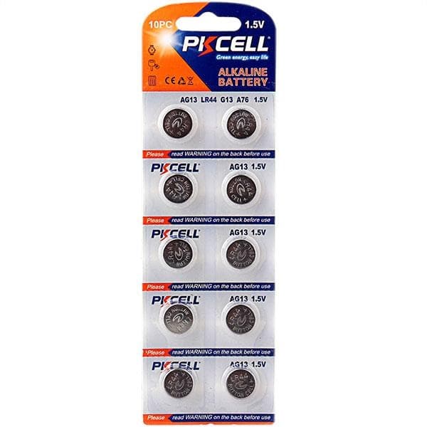 LR44 / A76 / 357 / AG13 10-pak PKcell
