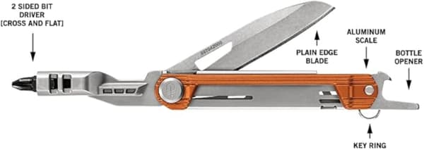 GERBER ARMBAR SLIM DRIVE orange