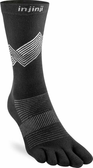 INJINJI RUN LIGHTWEIGHT CREW Black Medium