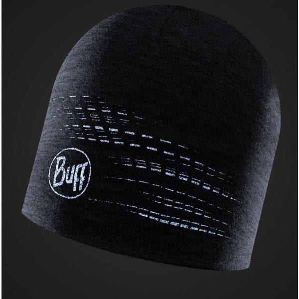 BUFF DRYFLX BEANIE Solid Light Grey, löparmössa, funktionsmössa