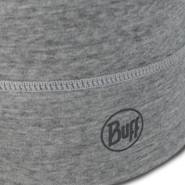BUFF LIGHTWEIGHT MERINO WOOL BEANIE Solid Light Grey, tunn mössa merinoull