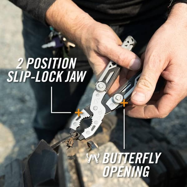 GERBER DUAL-FORCE MULTI-TOOL STEINLESS + SHEATH 30-001721