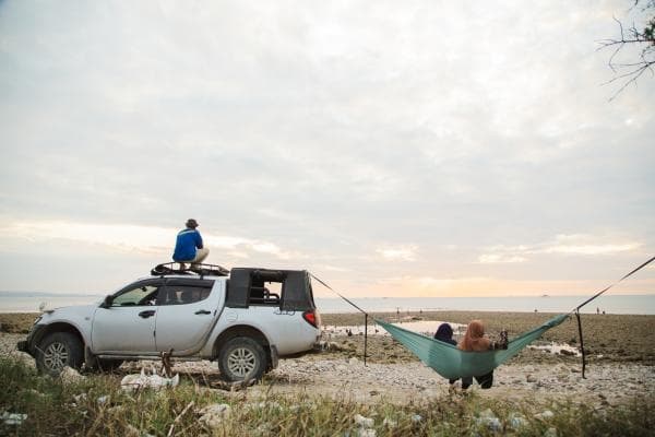 TICKET TO THE MOON COMPACT HAMMOCK Petrol Green