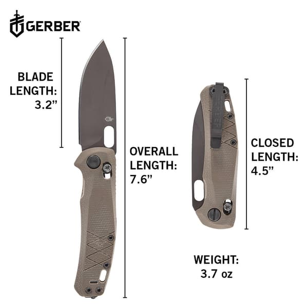 GERBER SCOUT, Gerber fällkniv